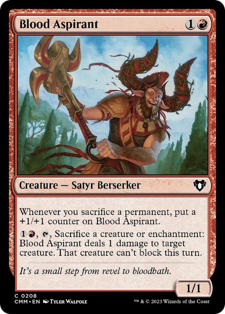 Blood Aspirant [Commander Masters] | The Time Vault CA