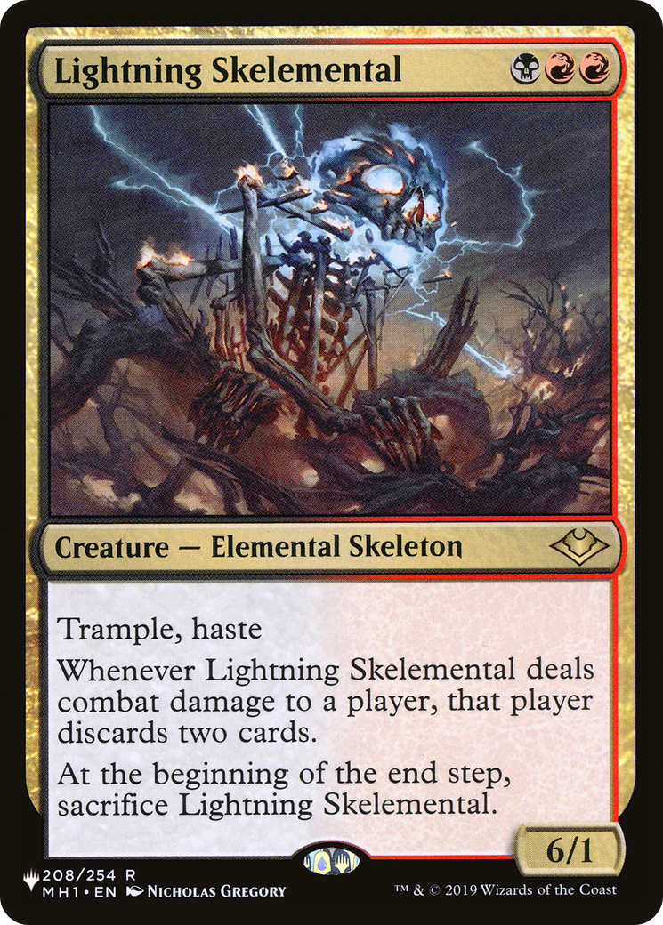 Lightning Skelemental [The List] | The Time Vault CA