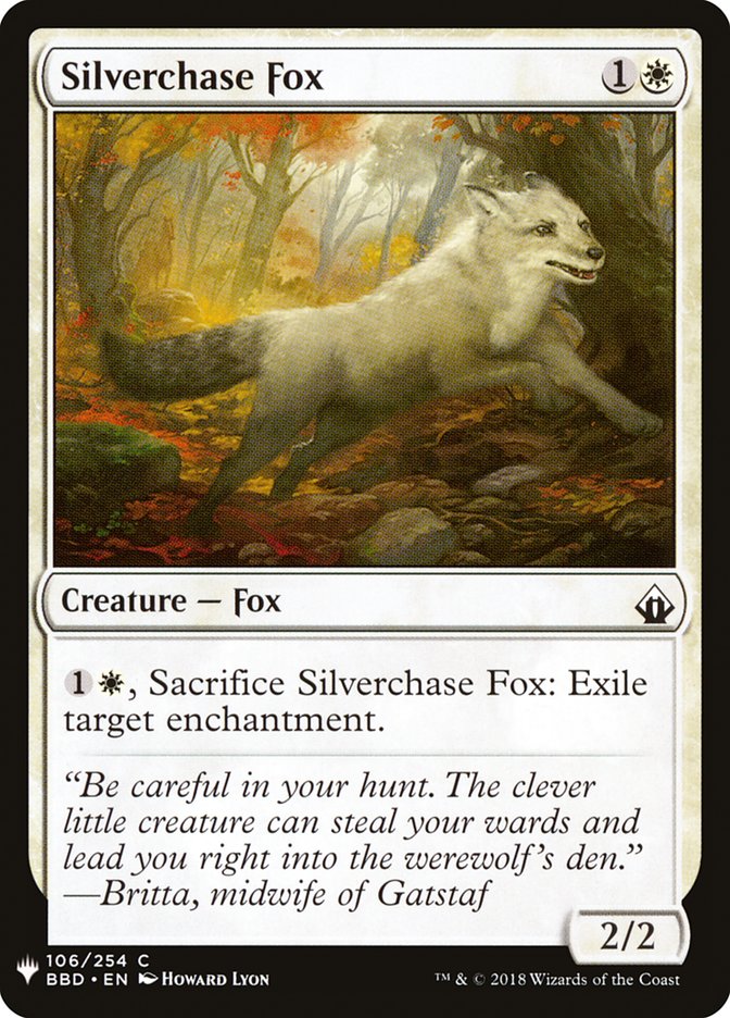 Silverchase Fox [Mystery Booster] | The Time Vault CA