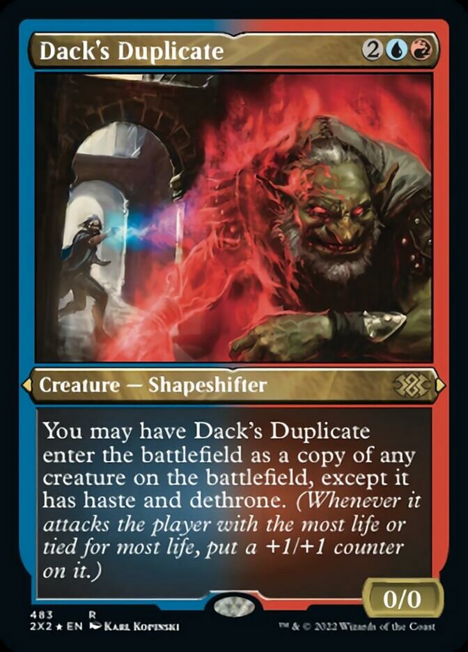Dack's Duplicate (Foil Etched) [Double Masters 2022] | The Time Vault CA