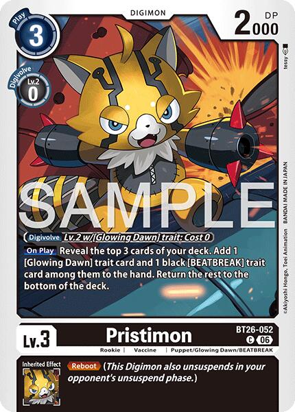 Pristimon [BT26-052] [Timeless Bonds] | The Time Vault CA