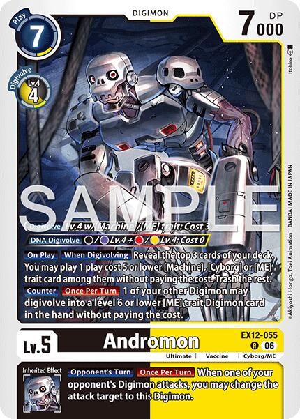 Andromon [EX12-055] [Digital World Shambala] | The Time Vault CA