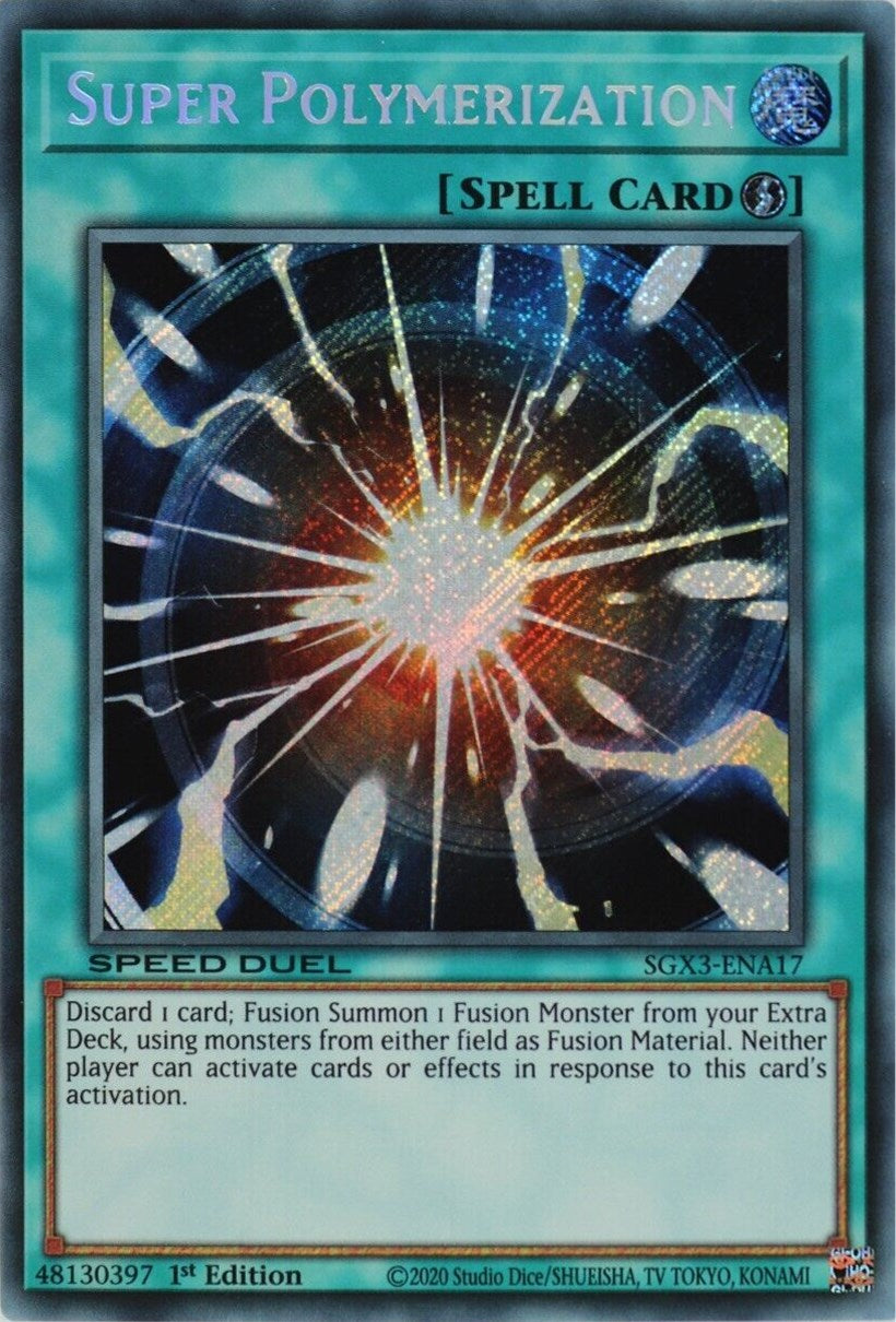 Super Polymerization [SGX3-ENA17] Secret Rare | The Time Vault CA