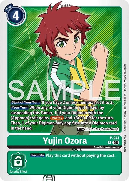 Yujin Ozora [P-241] (Official Store Tournament 2026 Vol. 3 Participant) [Promotional Cards] | The Time Vault CA