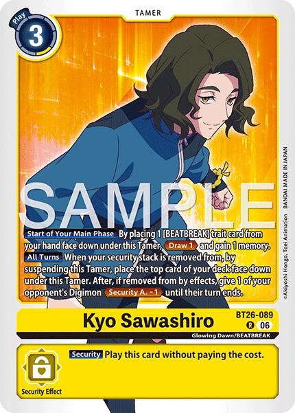 Kyo Sawashiro [BT26-089] [Timeless Bonds] | The Time Vault CA