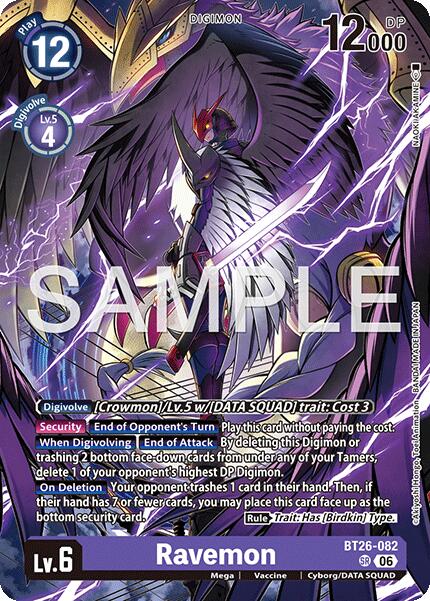 Ravemon [BT26-082] [Timeless Bonds] | The Time Vault CA