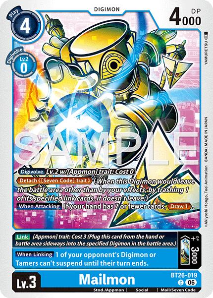 Mailmon [BT26-019] [Timeless Bonds] | The Time Vault CA