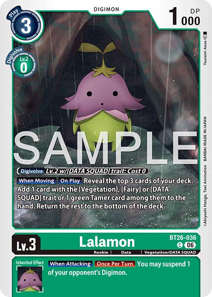 Lalamon [BT26-036] [Timeless Bonds] | The Time Vault CA
