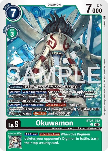 Okuwamon [BT26-042] [Timeless Bonds] | The Time Vault CA