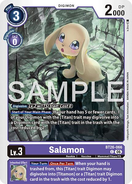 Salamon [BT26-066] [Timeless Bonds] | The Time Vault CA