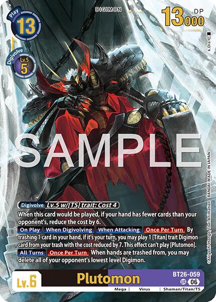 Plutomon [BT26-059] [Timeless Bonds] | The Time Vault CA