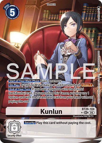 Kunlun [BT26-104] (Alternate Art) [Timeless Bonds] | The Time Vault CA