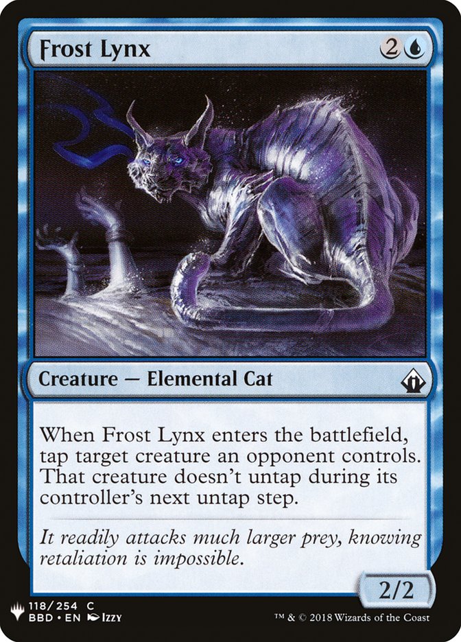 Frost Lynx [Mystery Booster] | The Time Vault CA