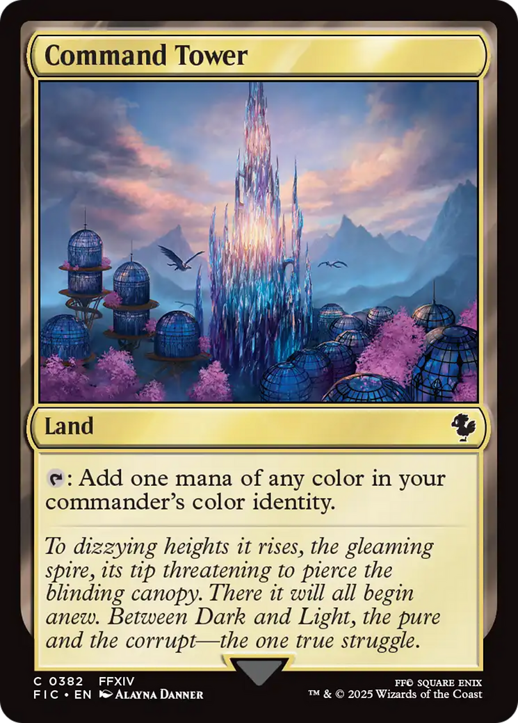 Command Tower (0382) [FINAL FANTASY Commander] | The Time Vault CA