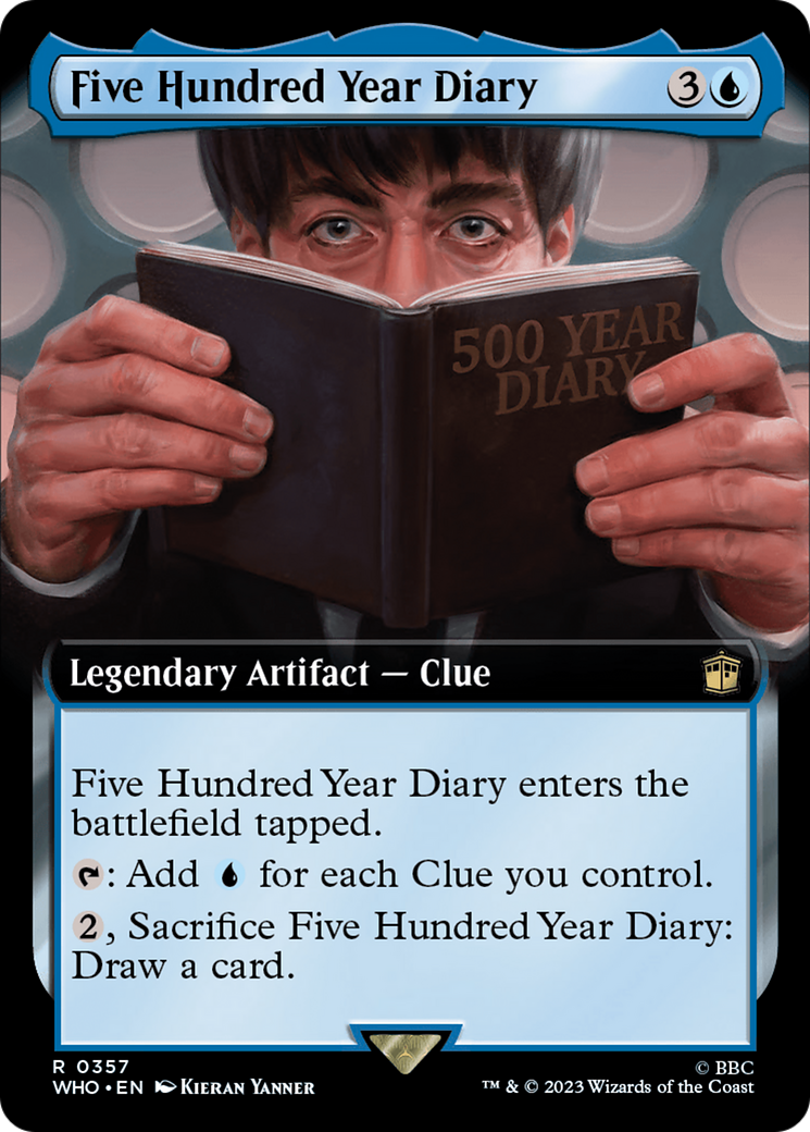 Five Hundred Year Diary (Extended Art) [Doctor Who] | The Time Vault CA