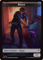 Insect // Rogue Double-Sided Token [Reality Fracture Commander Tokens] | The Time Vault CA