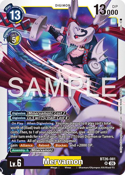 Mervamon [BT26-081] [Timeless Bonds] | The Time Vault CA