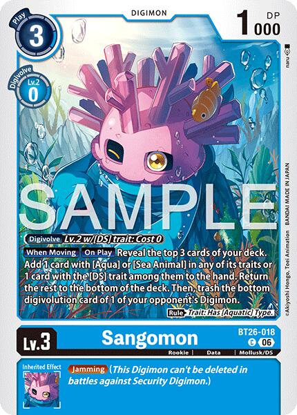 Sangomon [BT26-018] [Timeless Bonds] | The Time Vault CA