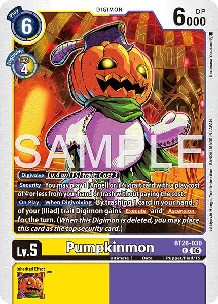 Pumpkinmon [BT26-030] [Timeless Bonds] | The Time Vault CA