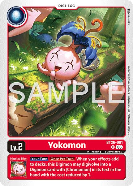 Yokomon [BT26-001] [Timeless Bonds] | The Time Vault CA