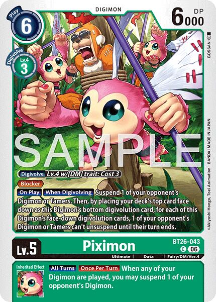 Piximon [BT26-043] [Timeless Bonds] | The Time Vault CA