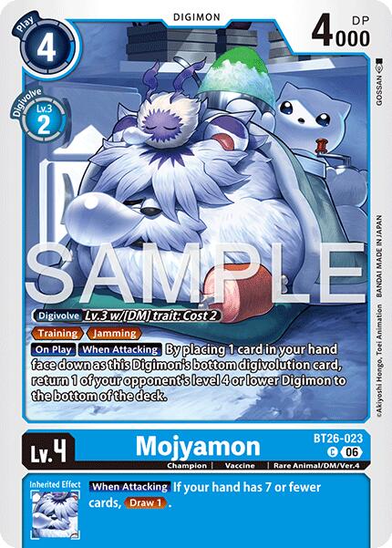 Mojyamon [BT26-023] [Timeless Bonds] | The Time Vault CA