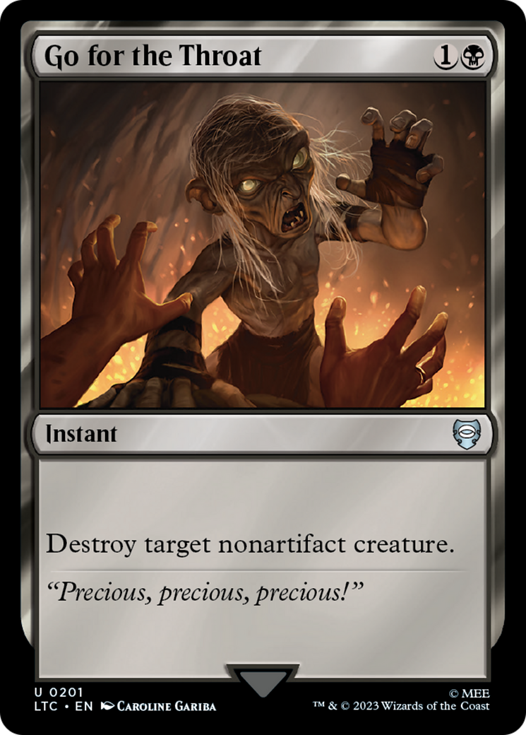 Go for the Throat [The Lord of the Rings: Tales of Middle-Earth Commander] | The Time Vault CA