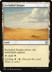 Secluded Steppe [Phyrexia: All Will Be One Commander] | The Time Vault CA