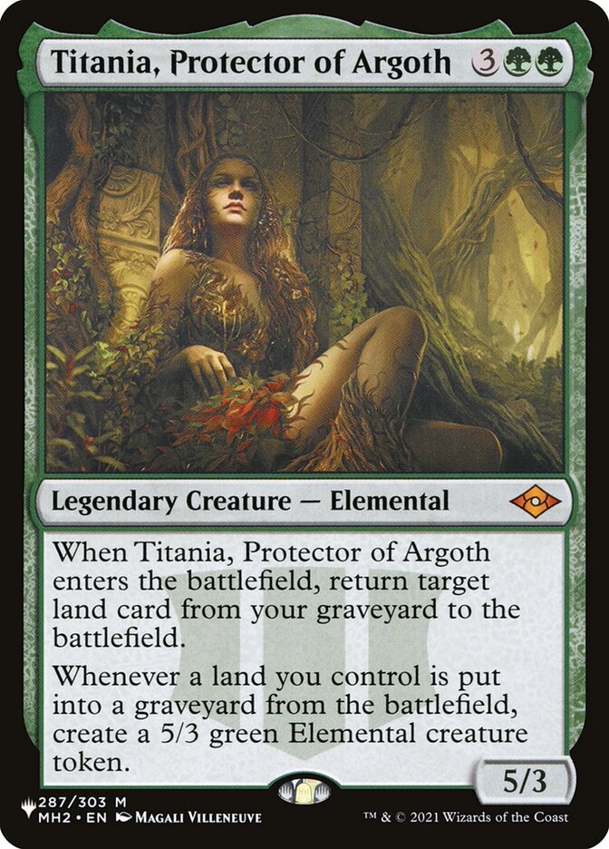 Titania, Protector of Argoth [The List] | The Time Vault CA