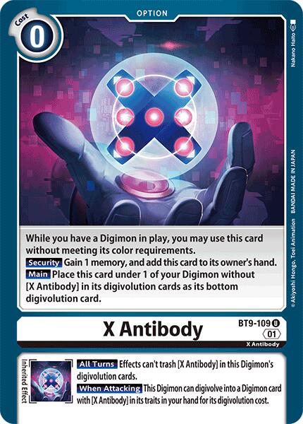 X Antibody [BT9-109] [Limited Card Pack -Final Crest-] | The Time Vault CA