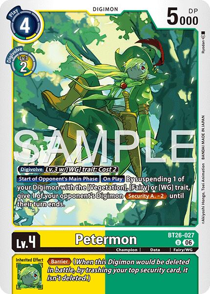 Petermon [BT26-027] [Timeless Bonds] | The Time Vault CA