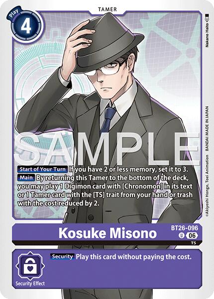 Kosuke Misono [BT26-096] [Timeless Bonds] | The Time Vault CA