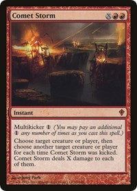 Comet Storm (Oversized) [Oversize Cards] | The Time Vault CA