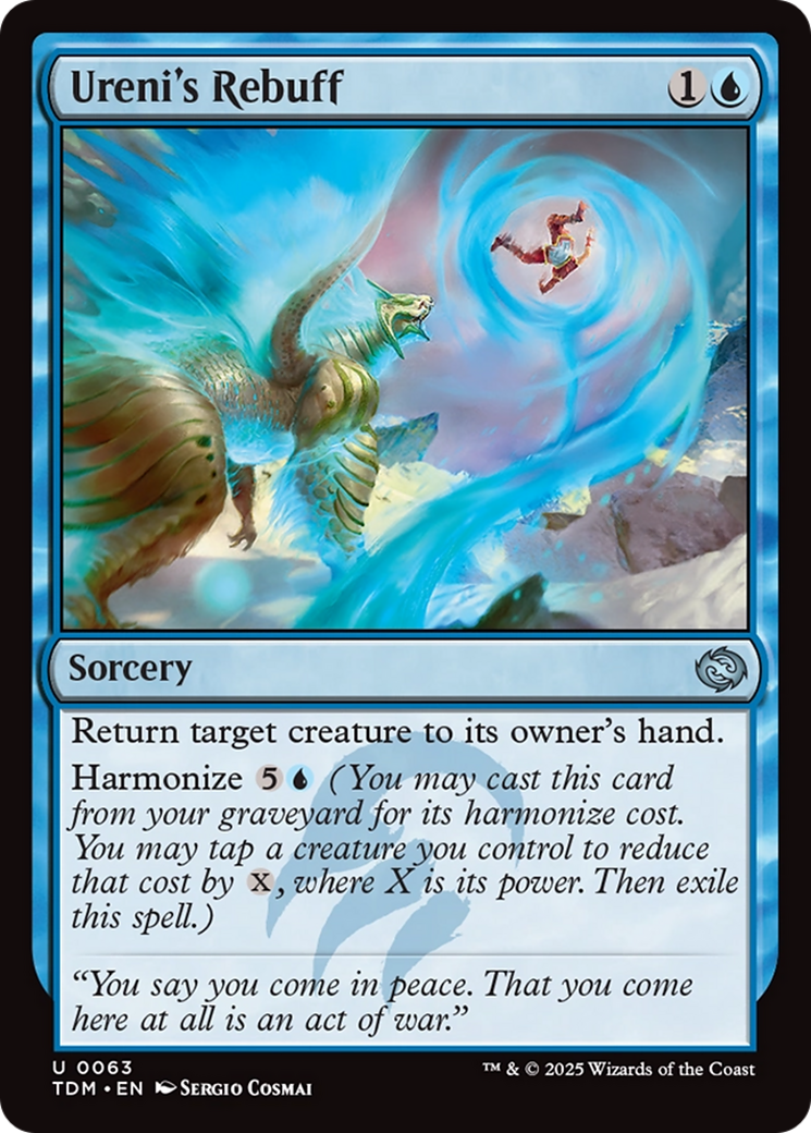 Ureni's Rebuff [Tarkir: Dragonstorm] | The Time Vault CA