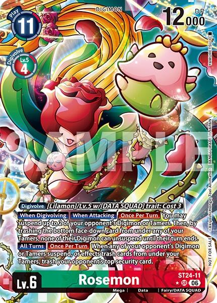 Rosemon [ST24-11] (Timeless Bonds Release Event Winner) [Timeless Bonds Release Event Cards] | The Time Vault CA