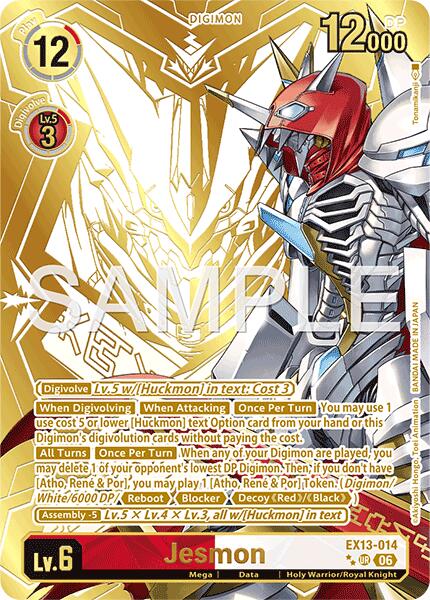 Jesmon [EX13-014] (Rare Pull) [Chivalrous XIII] | The Time Vault CA