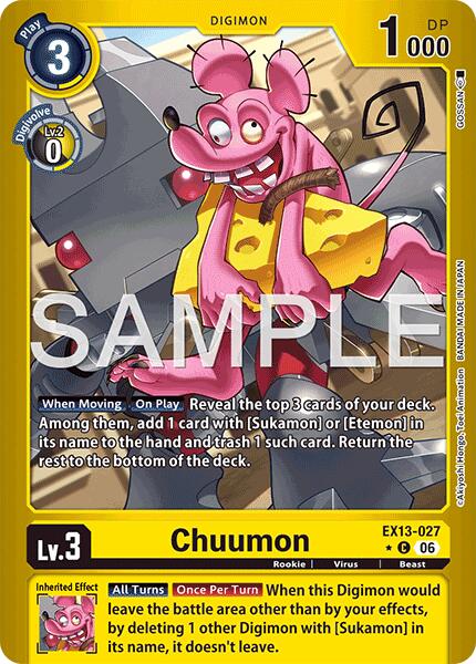 Chuumon [EX13-027] (Limited Foil) [Chivalrous XIII] | The Time Vault CA