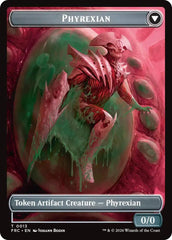 Phyrexian // Incubator Double-Sided Token [Reality Fracture Commander Tokens] | The Time Vault CA