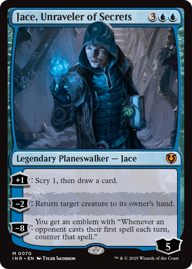 Jace, Unraveler of Secrets [Innistrad Remastered] | The Time Vault CA