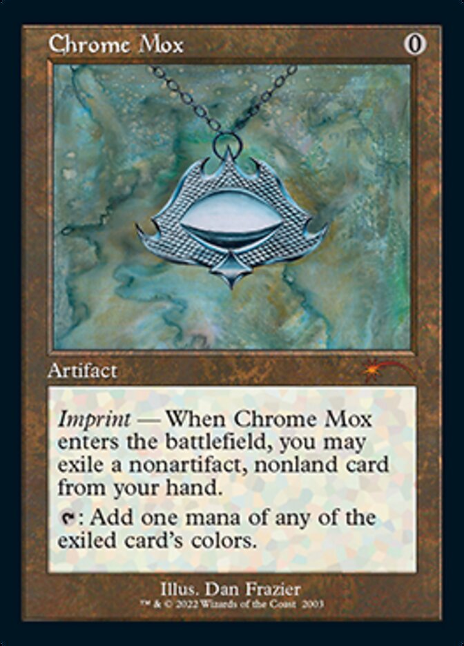Chrome Mox (Retro) [Secret Lair Countdown Kit] | The Time Vault CA