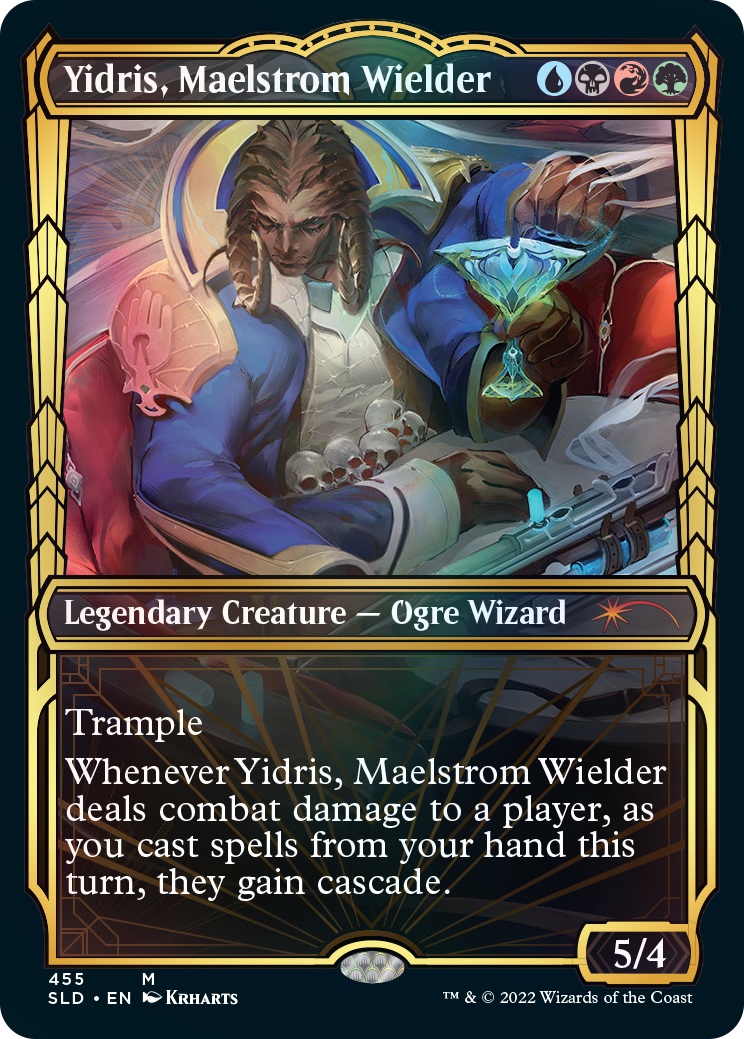 Yidris, Maelstrom Wielder (Showcase Gilded Foil) [Secret Lair Drop Series] | The Time Vault CA