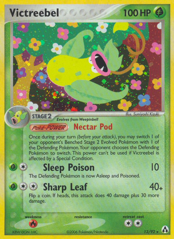 Victreebel (13/92) [EX: Legend Maker] | The Time Vault CA