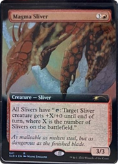 Magma Sliver (Extended Art) [Secret Lair Drop Series] | The Time Vault CA