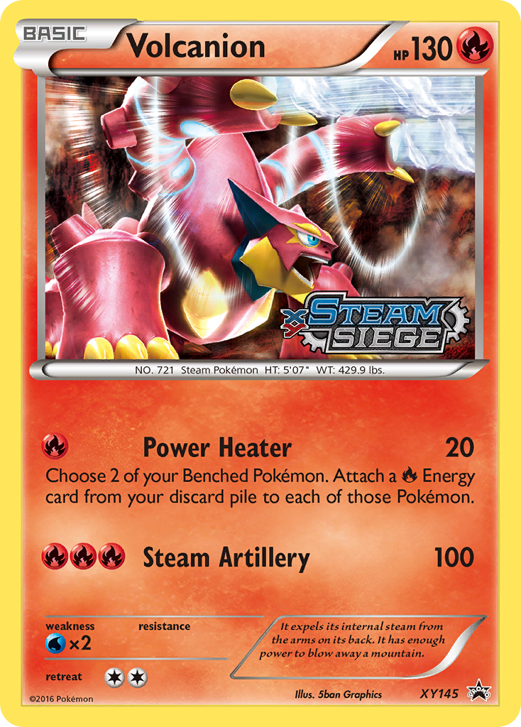 Volcanion (XY145) [XY: Black Star Promos] | The Time Vault CA