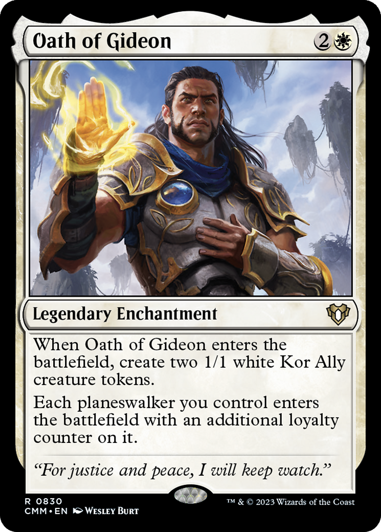 Oath of Gideon [Commander Masters] | The Time Vault CA