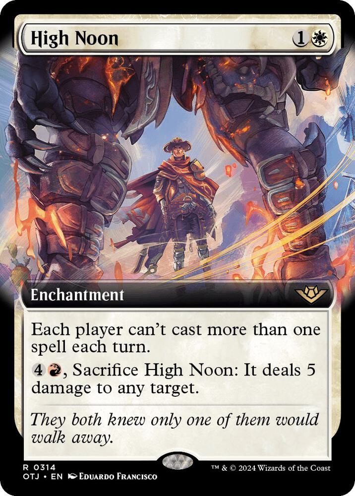 High Noon (Extended Art) [Outlaws of Thunder Junction] | The Time Vault CA