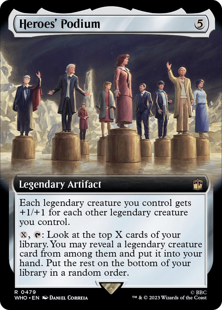 Heroes' Podium (Extended Art) [Doctor Who] | The Time Vault CA