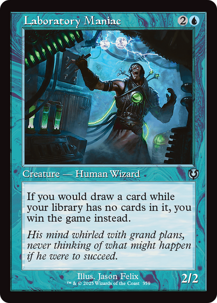 Laboratory Maniac (Retro Frame) [Innistrad Remastered] | The Time Vault CA