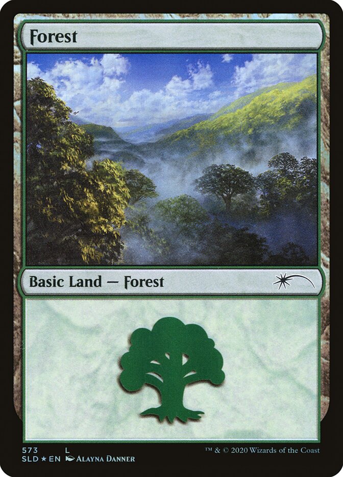 Forest (Lands) (573) [Secret Lair Drop Promos] | The Time Vault CA