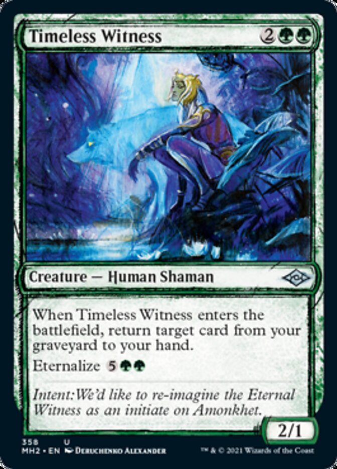 Timeless Witness (Sketch) [Modern Horizons 2] | The Time Vault CA